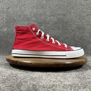 Converse Chuck Taylor All Star High Women’s Sz 10 Red Athletic Skate Shoes Used